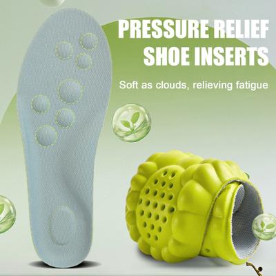 Дышащие стельки Амортизация Быстросохнущие Вставки для обуви Стельки для бега Спортивные стельки Влагопоглощающие Стельки для бега Ортопедические стельки