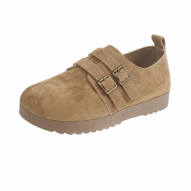 Zapatillas Platform Retro Shoes for Women New Round Toe Casual Shoe Lazy Comfort Flat Shoe Luxury Women Sneakers Loafers