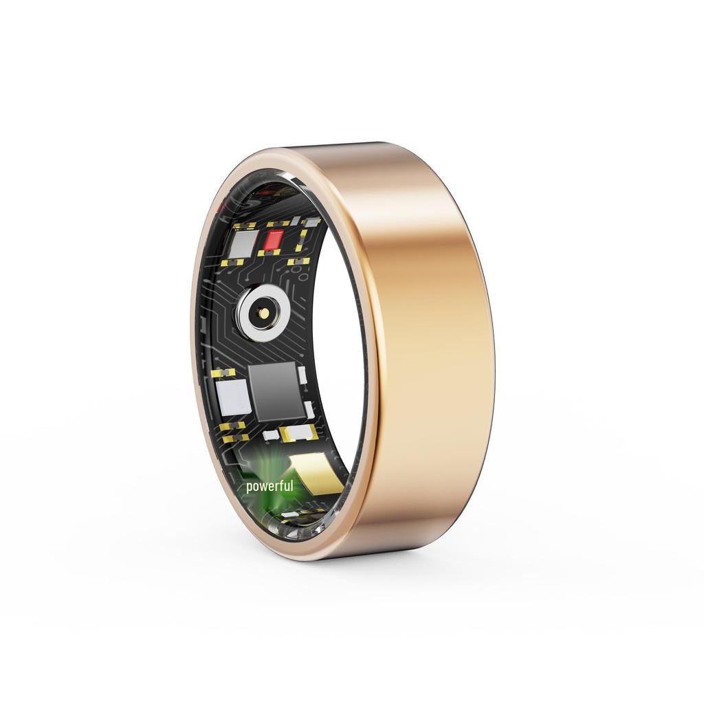 R11M Smart Ring: Real-time Heart Rate & Blood Oxygen Monitor, Waterproof Sports Pedometer with Multiple Modes & Remote Care.