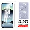 [2+2] 4PCS Screen Protector For XIaomi Redmi Note 14/ Note 14 5G Camera Film Glass Lens Protector Note14 HD Clear Glass