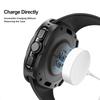Закаленное Стекло+ПК Чехол для Samsung Galaxy Watch 8 Ultra 47 мм Защитный Бампер по всему периметру для Часов Ultra 47 мм Чехол