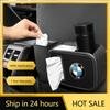 QMBR7 2025 Hots E60 Car Seat Back Trash Bin Storage Box Drink Holder Organizer 50 Anniversary For Bmw E46 E90 F20 E39 E91 E87 E60 E93