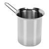 24.69oz Stainless Steel Milk Pot Stovetop Sauce Warmer Turkish Coffee Pot for Milk Butter Chocolate Melting