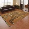Retro Style Living Room Decoration Tiger Carpet Large Area Rugs for Bedroom Washable Lounge Soft Floor Mat Anti-slip Bedside Rug
