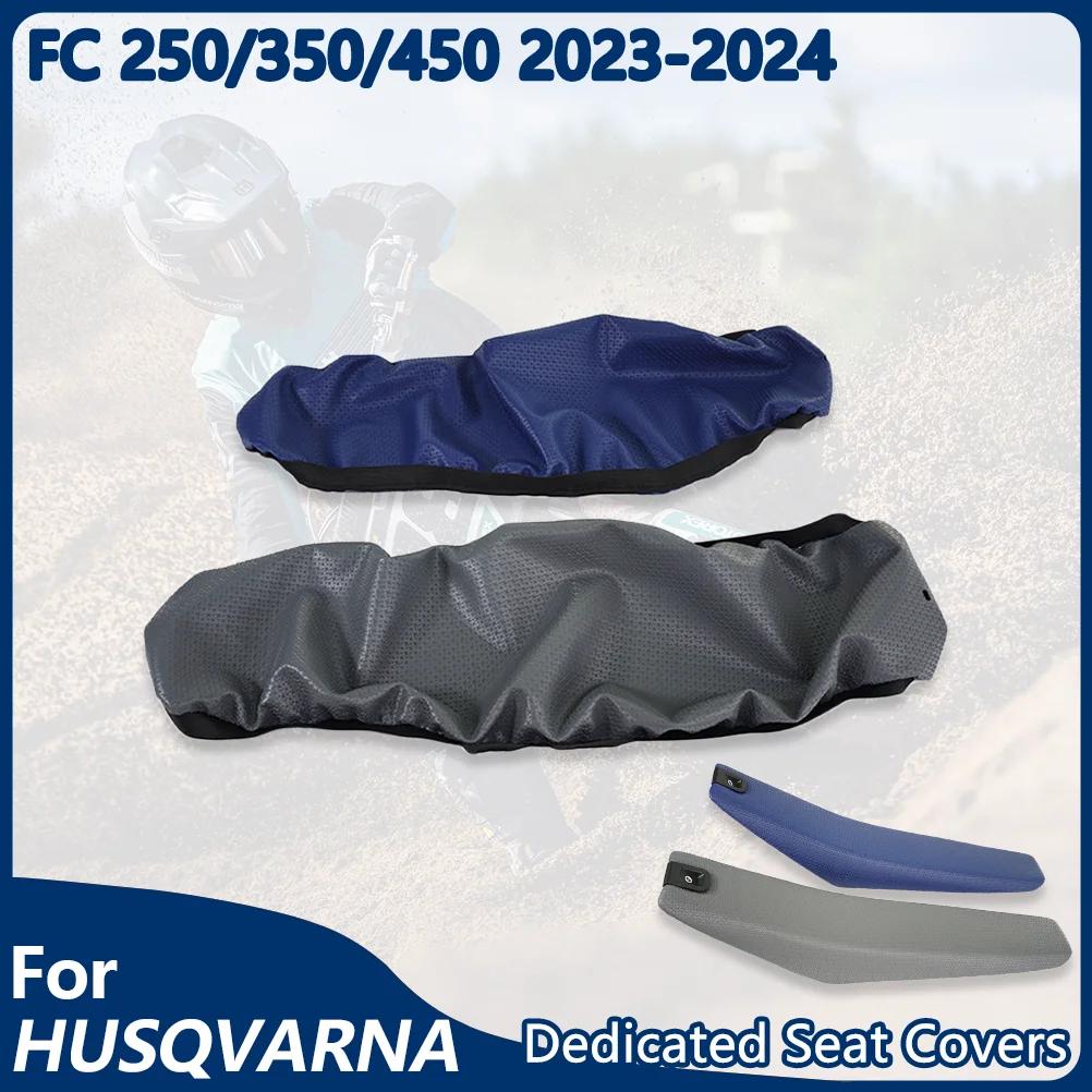 OTOM 2023-2024 Motorcycle Seat Cover Waterproof Cushion Set Package Nonslip Gripper Soft For HUSQVARNA FC FE FX TC TE TX 125-501