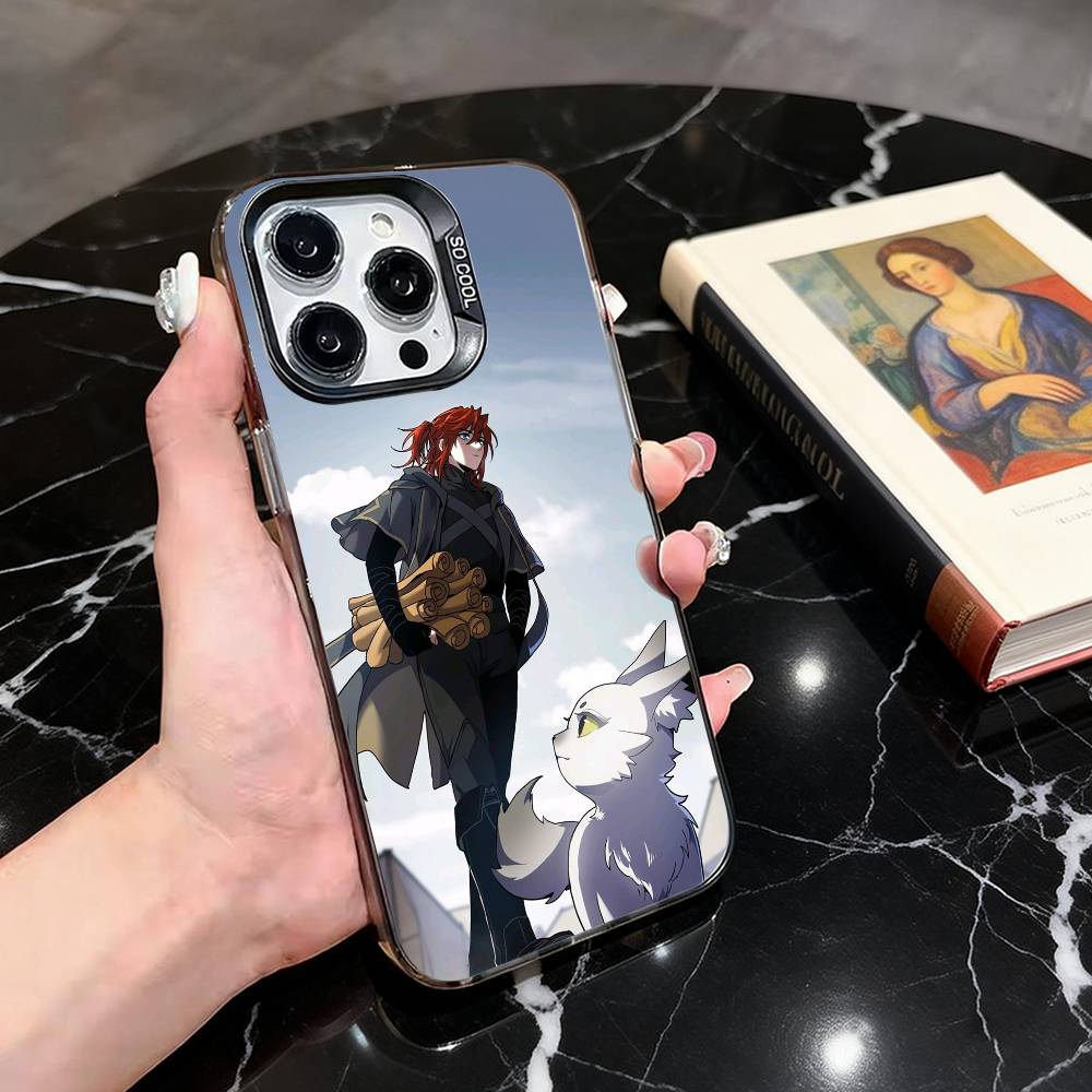 Beginning After End A-Arthur L-Leywin-AL Phone Case For iPhone 17,16,15,14,13,12,11 Plus,Pro,Colored Silver Plated Inside Cover