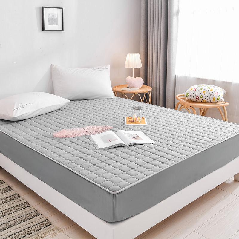 Водонепроницаемый наматрасник, толстая стеганая простыня, модное постельное белье с принтом, королева, король, нескользящая простыня, пылезащитный чехол