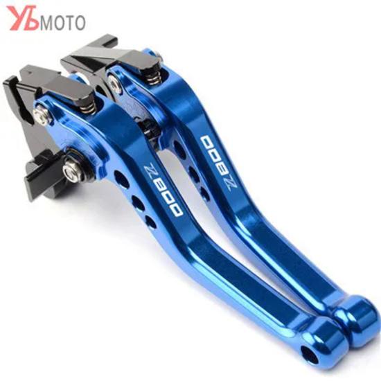 Высокое качество мотоциклетные зеленые регулируемые тормозные рычаги сцепления с ЧПУ для Kawasaki z800 Z800E 2013 2014 2015