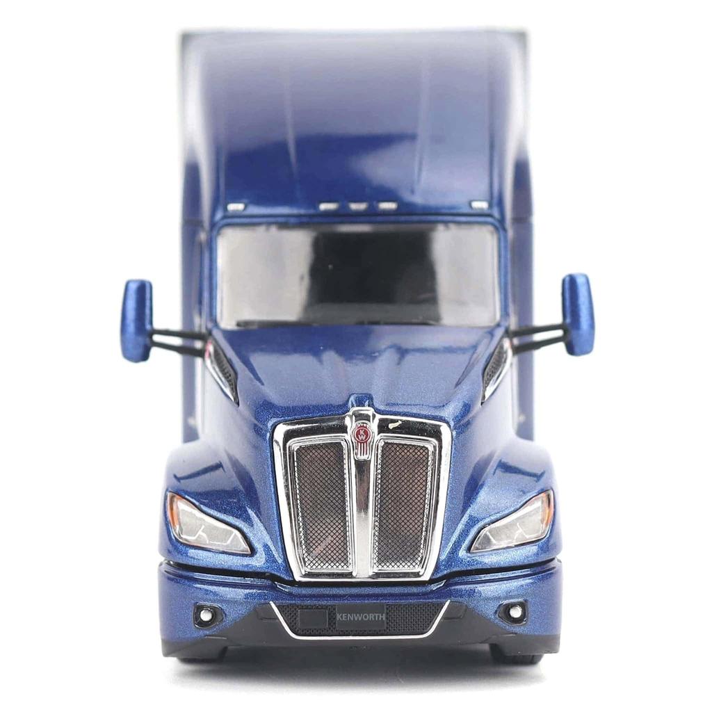 Diecast Masters | Kenworth T680 - Насыщенный лазурный | 1:Официально лицензированный литой полуприцеп масштаба 50 | Модель 71108
