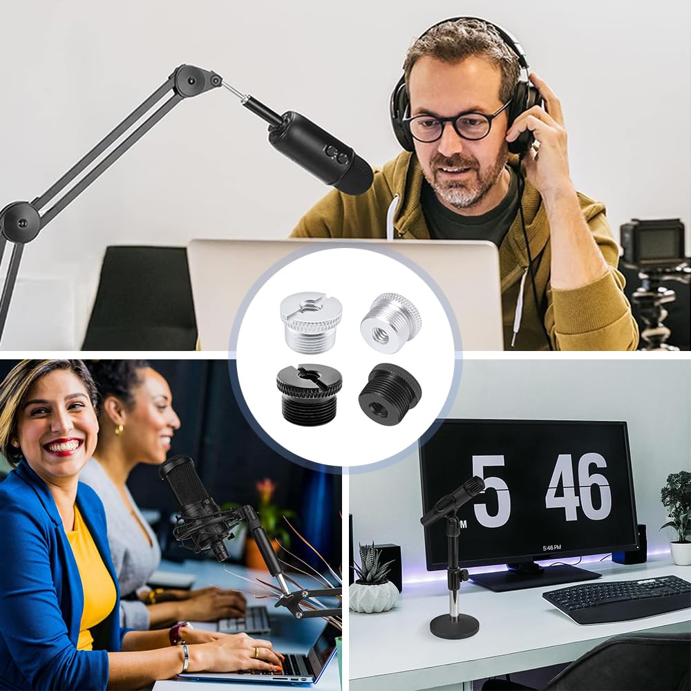 Адаптер для фотосъемки Адаптер для винтов для камеры Адаптер для микрофона Винт для микрофона Адаптер с резьбой «мама-папа»