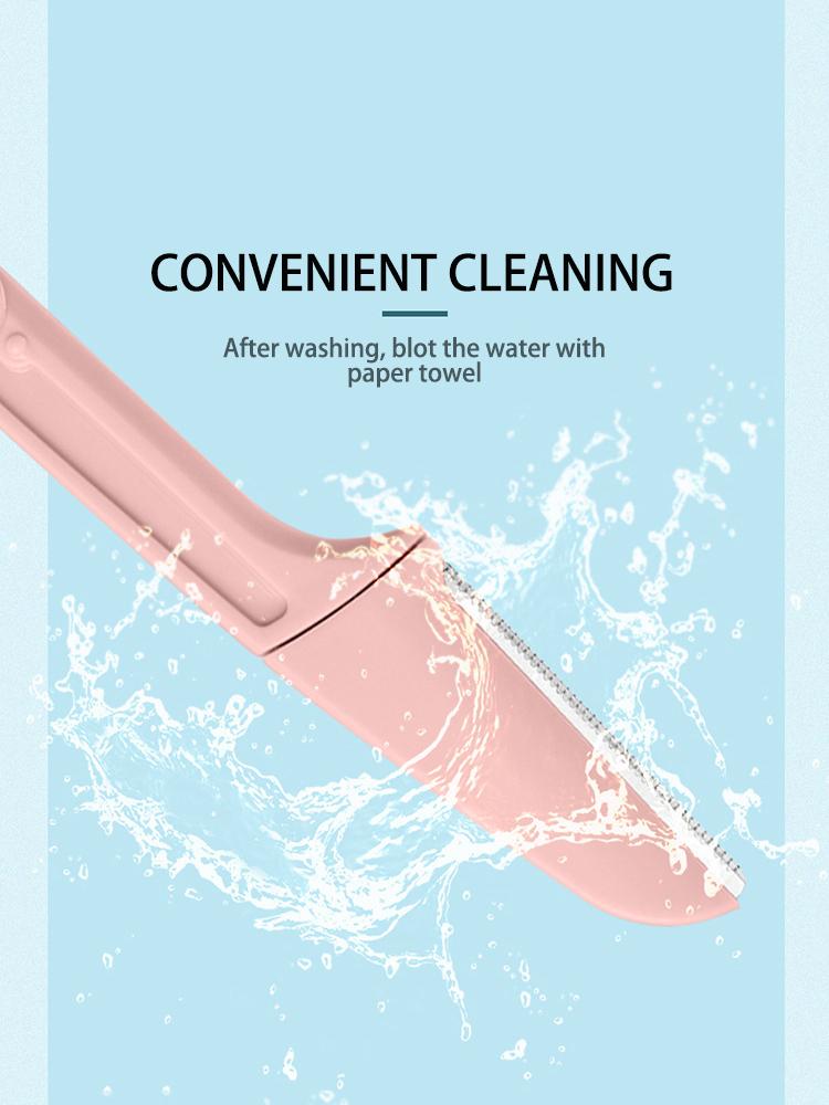 Женский триммер для бровей, 3 шт., бритва с защитой от царапин, инструменты для макияжа, безопасная складная бритва для лица