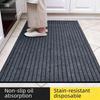 Non-Slip Kitchen Floor Mats - Oil-Proof, Waterproof, Dirt-Resistant, and Absorbent for Home Entrances