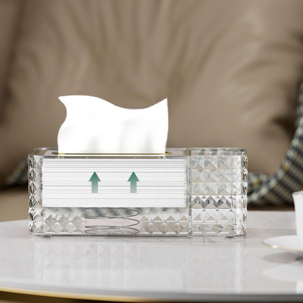 Съемный для Кухни Ванной Комнаты Хрустальные Держатели для Салфеток Чехол для Салфеток Держатель Бумажных Полотенец Коробка для Салфеток