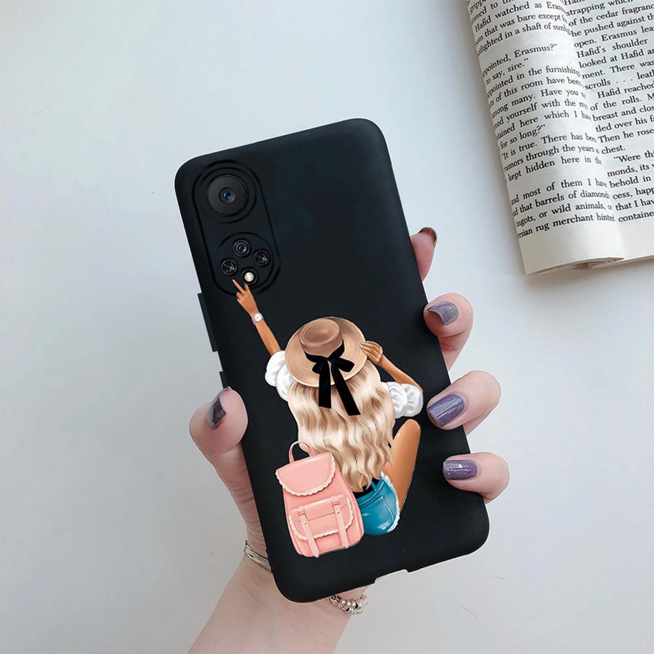 For Honor 50 Case For Huawei Honor 50 Nova 9 SE Cover Coque Super Mom Baby Fashion Girls Silicone Phone Bumper for Honor 50 Case