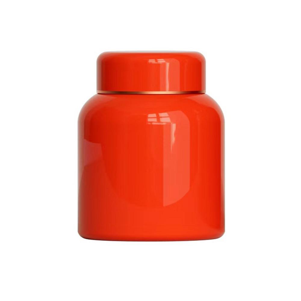 Stainless Steel Tea Tin Large Capacity Sealed Tea Can Portable Tea Jar for Home&Travel