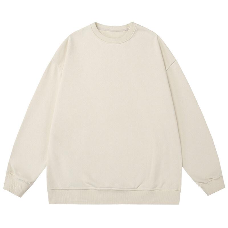 Crew Neck Pullover Sweater Men's and Women's Trendy Brand Loose and Versatile Casual Sports Top Sweater
