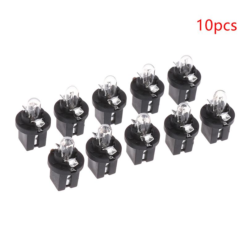 Светодиодная лампа B8.5D Светодиодные лампы для салона автомобиля Индикатор предупреждения на приборной панели Клиновидная лампа для приборной панели автомобиля Теплый желтый 12В