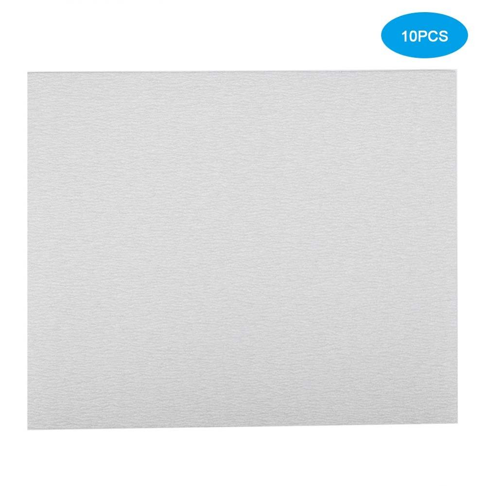 10Pcs 230mm×280mm Jewelry Polishing Accessory Blue Waterproof Sandpaper Sheets for Wood Metal Paint