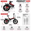 LANKELEISI G650 Folding Fat Tire E-Bike 20", 500W Motor, 48V 12.8Ah Battery, Hydraulic Brakes, All-Terrain, EU Stock