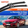 Дворники для Mercedes Benz E-Class C207 A207 2013-2016 2014 2015 Стеклоочистители 24"+24"