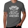 And The Wife The Shirt In Have I Best World Crazy Scares Me TShirt Novelty Print Casual Tee Shirt