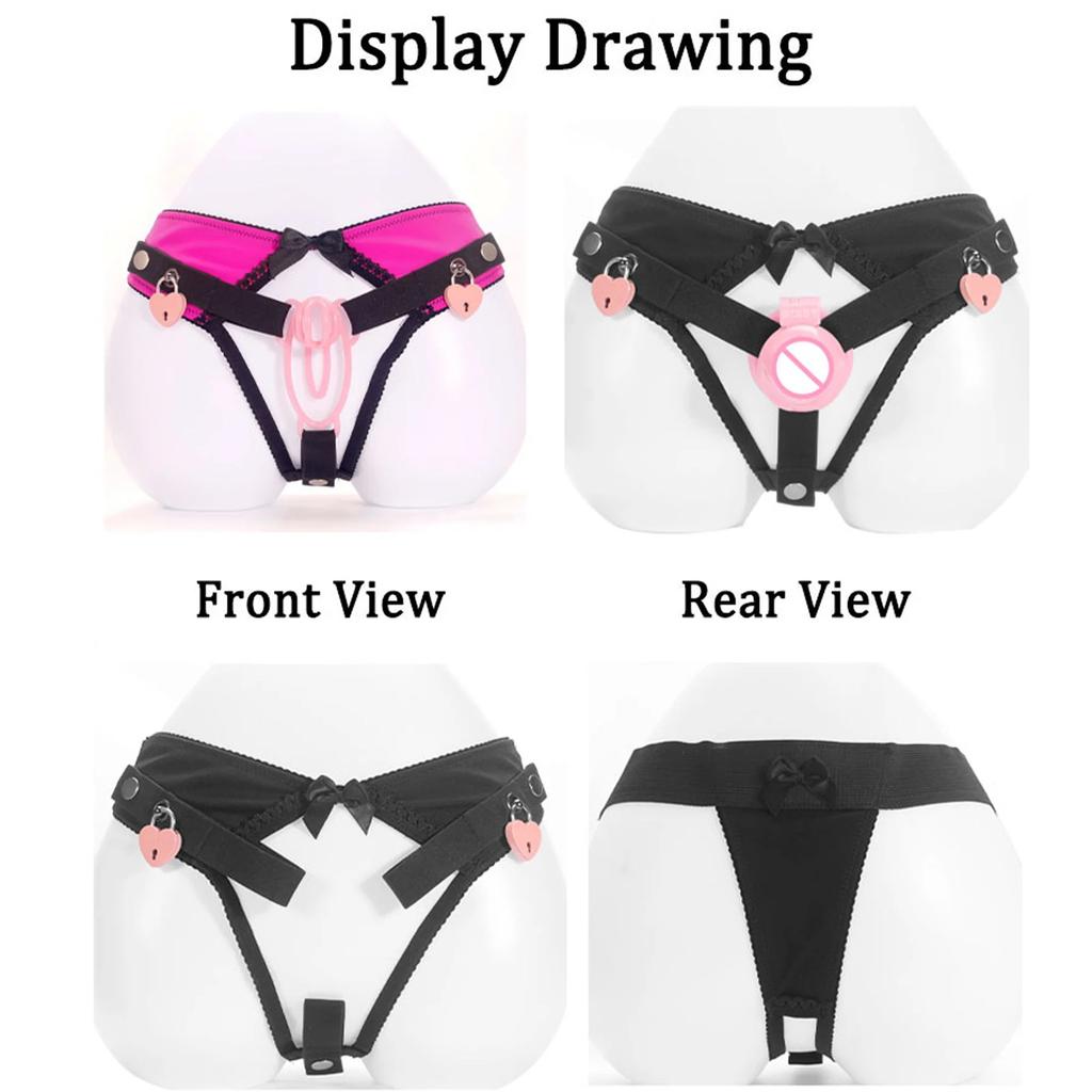 FUFU Clip Sissy Chastity Belt Sexy Male Training Thong Sissy With Anti Cheating Penis Device Adult Sex Toys For Gay Men