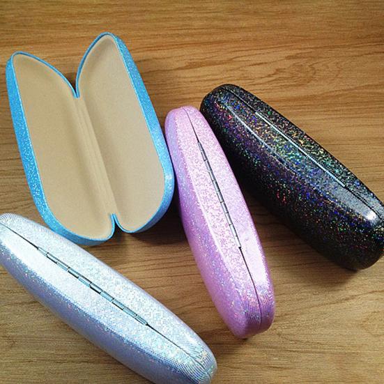 Футляр для очков Glitter Anti-pressure Большая вместимость Устойчивый к падениям Портативный Коробка для хранения очков для близорукости и пресбиопии Ежедневная поставка