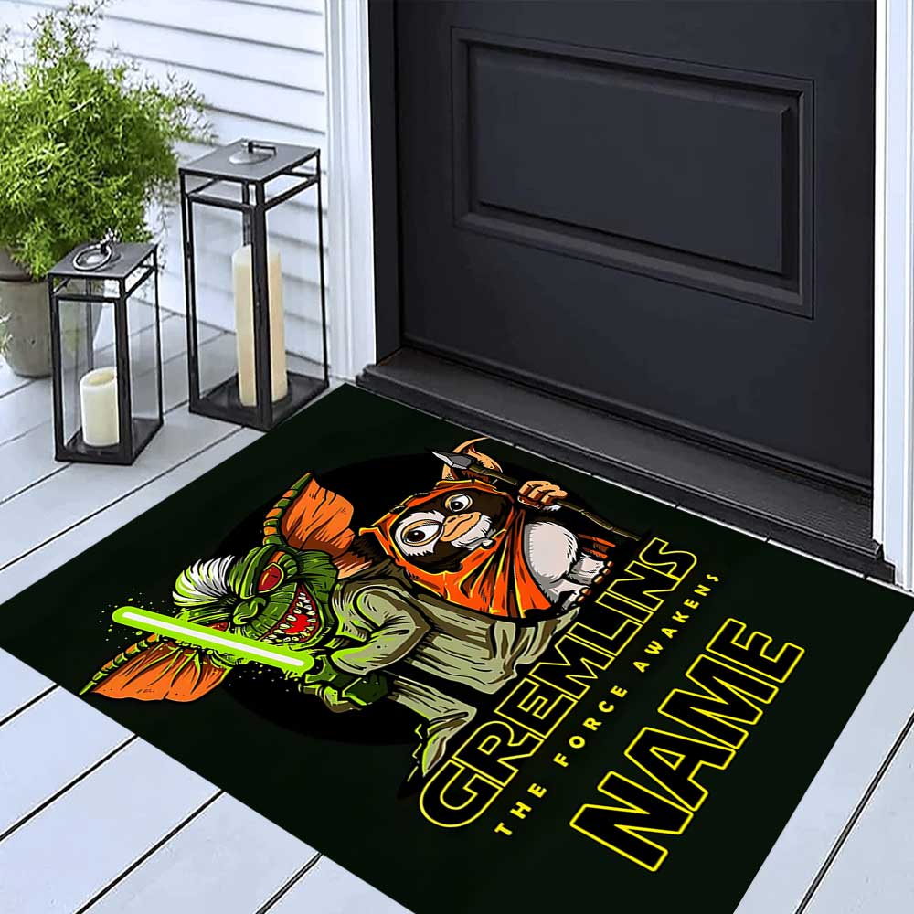 Warner Bros. Works (22) Customize your name rug, office chair cushion, home bedroom living room gift.