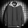 Autumn Large Size Solid Color Hooded Sweatshirt