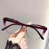 Women Men Trendy Luxury Design Near Sight Eyeglasses Fashion Ladies Myopia Glasses Cat Eye Anti-Blue Light Eyewear For Female