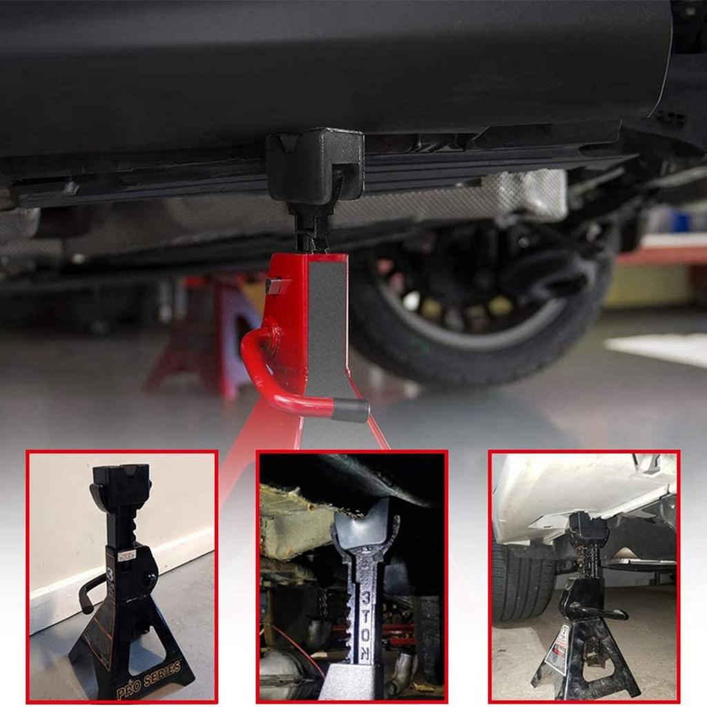 Pmandgk 4 шт. Резиновая подкладка под домкрат Адаптер для стойки домкрата Универсальная резиновая прорезь Защита рамной направляющей точки зажима Подкладка для подъема автомобиля