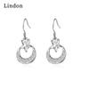 Lindon Copper Alloy Zircon Earrings Drop Earrings For Women Wedding Party Gifts