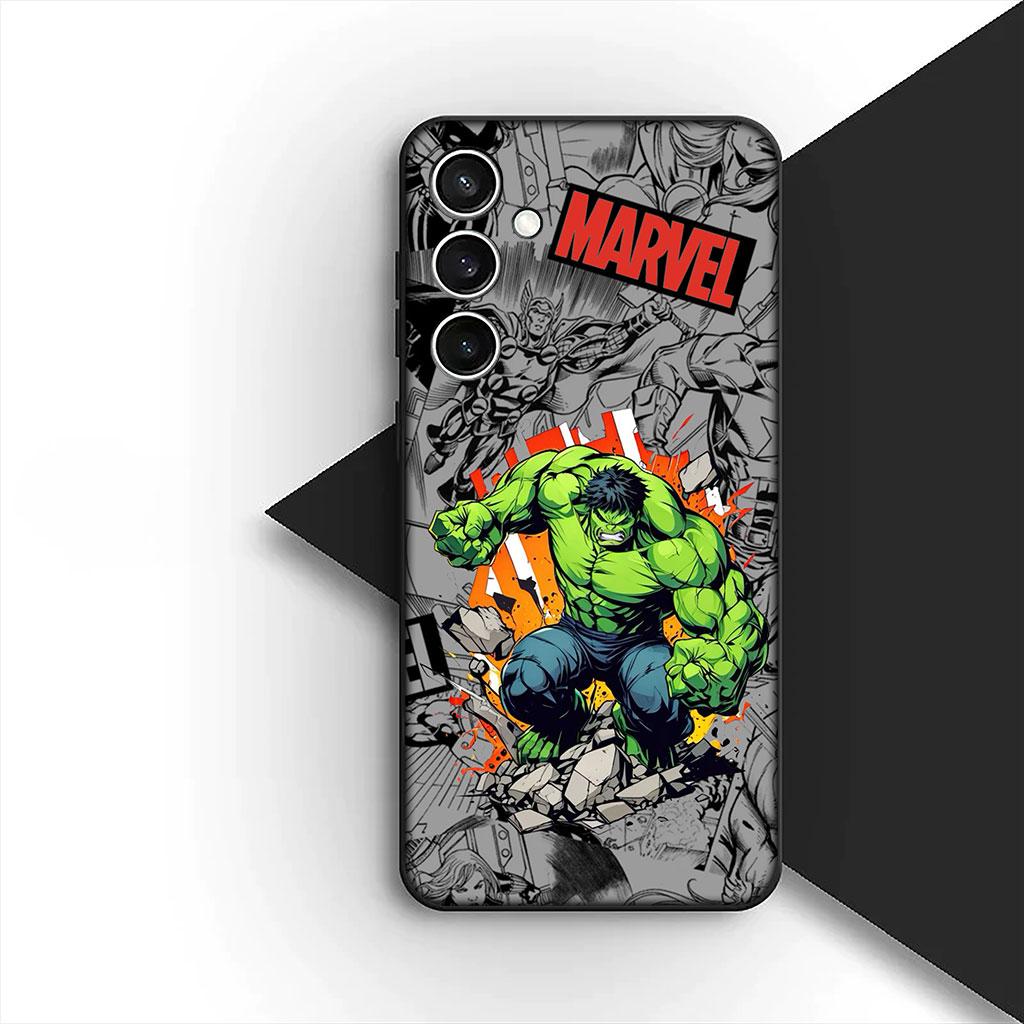 Чехол для телефона Motorola Moto G55 G45 G75 G85 G13 Edge 50 30 Fusion 40 NEO Ultra Pro Корпус Case Росомаха Марвел Халк Дэдпул