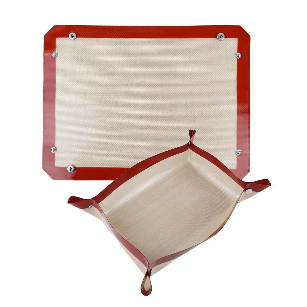 Heat-resistant Snap Together Baking Mat Reusable Macaroon Puff Baking Mat Pastry