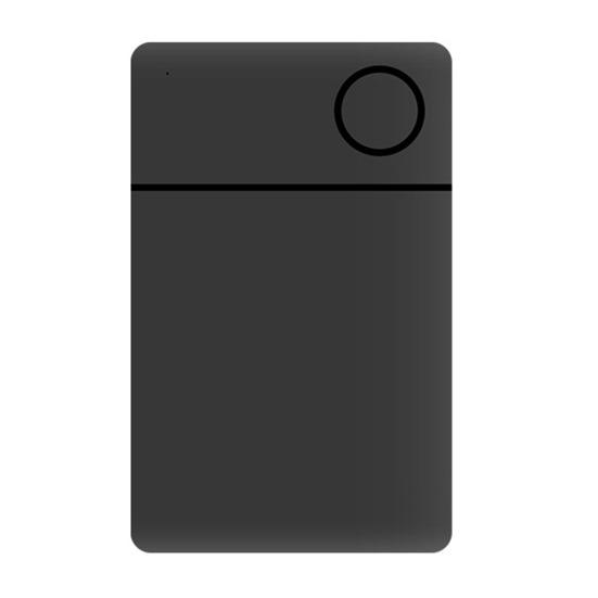 GPS трекер Картхолдер Поиск кошелька Беспроводная зарядка IP67 Водонепроницаемое устройство против потери для багажа, паспортов, кошелька