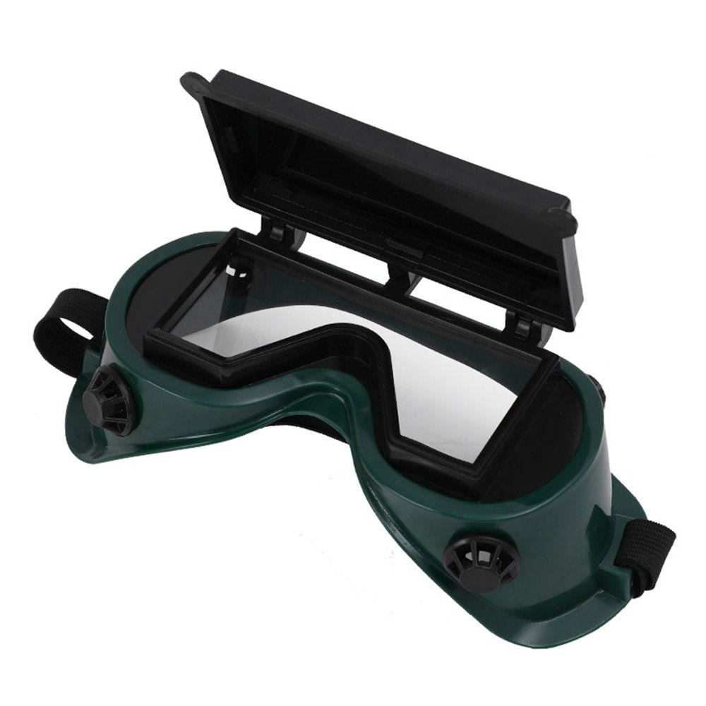 Work Safety Welding Goggles With Flip Cap Welder Accessory Eye Protector Protection Eyeglass