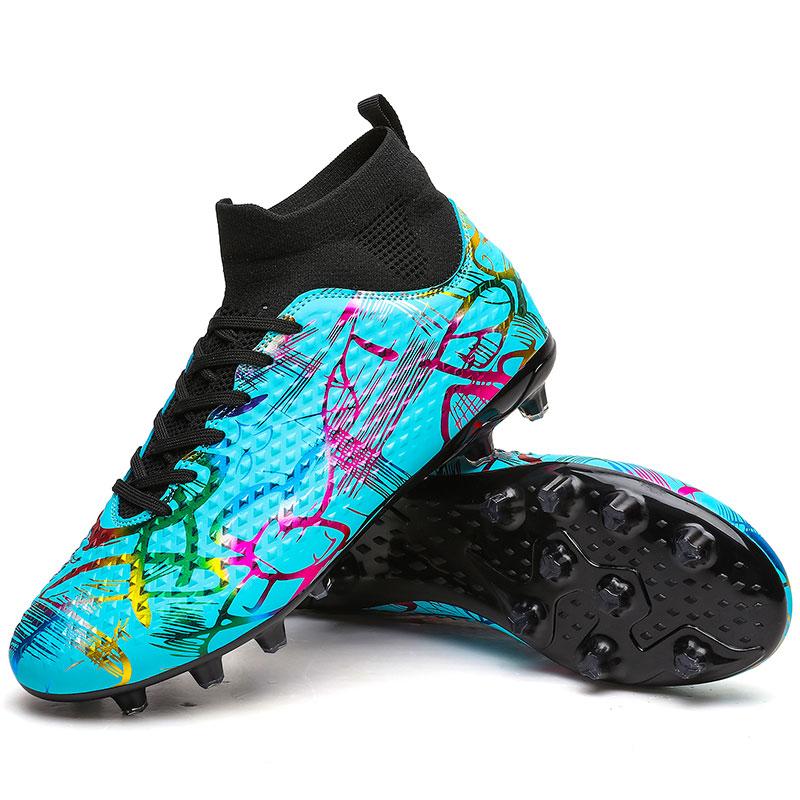 Football Shoes 35-46 Football Sole Help Outdoor Men's Long Nail Sports Football Boots Large Size Youth Sports Football Boots