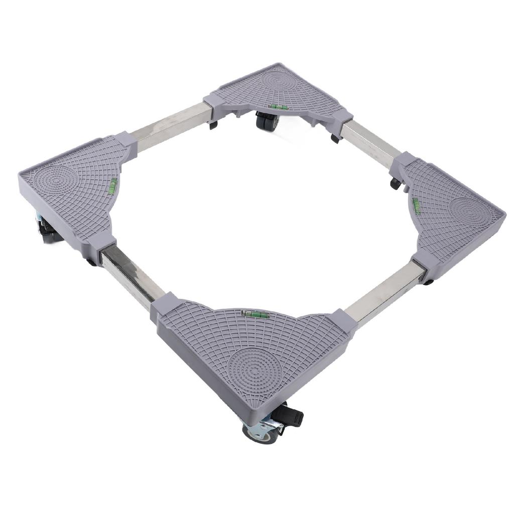 Washing Machine Base Stand with Universal Wheel Slip Resistance Adjustable Refrigerator Stand for Washer Refrigerator
