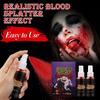 Fake Blood Spray For Cosplay, Washable Clothes & Facial Blood, Scary Styling Blood Spray 50ml*2