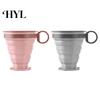 Portable Silicone Coffee Tumbler Collapsible Travel Cup for Hot Reusable Foldable And Cold Drinks To-Go Pocket Size Eco-friendly Mug