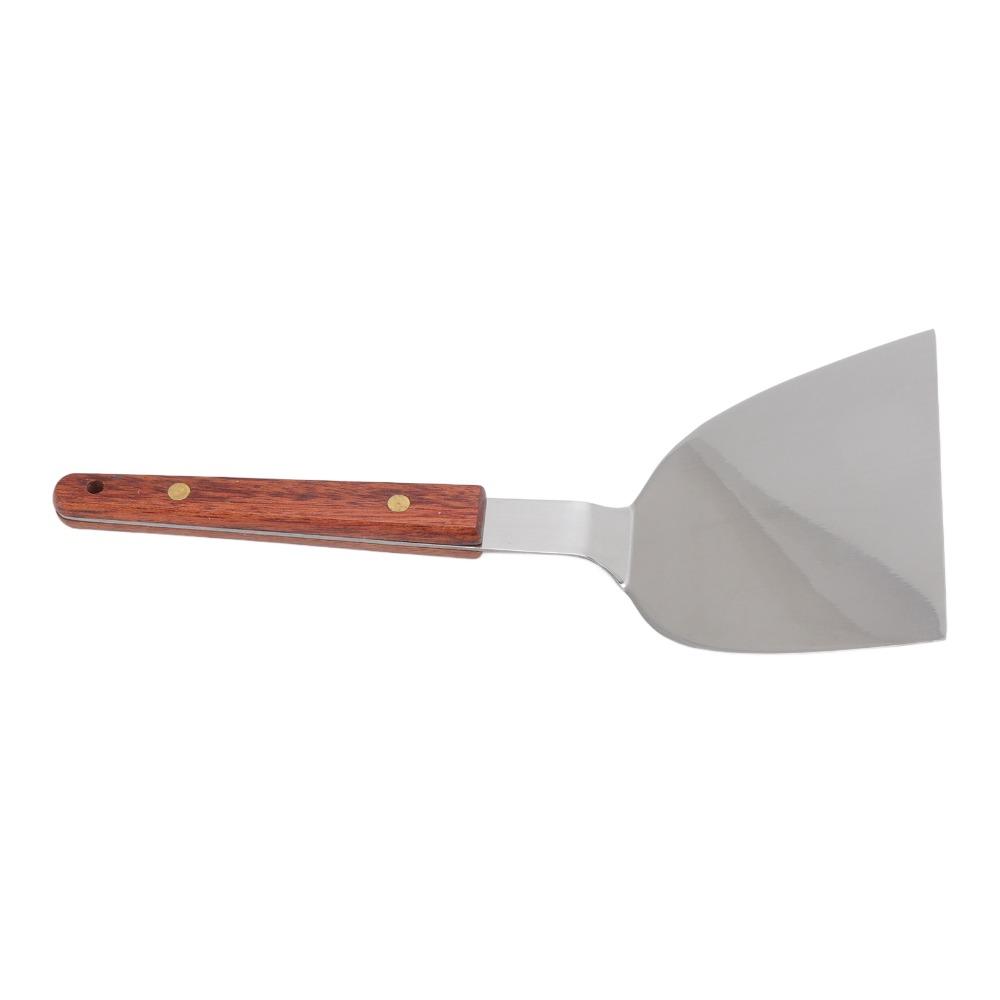 Wide Blade Barbecue Spatula Stainless Steel Teppanyaki Spatula Flipper Pancake Turner Kitchen