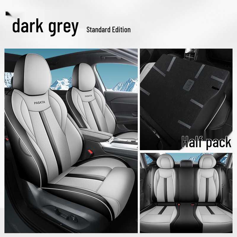 Volkswagen Passat PRO Leather Seat Covers: All-Season Full Coverage Cushions for 25 Models