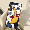 Чехол с изображением абстрактного портрета для Samsung Galaxy S22 S21 Ultra Note 20 S8 S9 S10 Note 10 Plus S20 FE S21 FE
