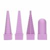 4 PCS 4 Styles / 4 Shapes Jewelry Shape Mandrel Kit Wire Shaping Mandrel  For Jewelry Making