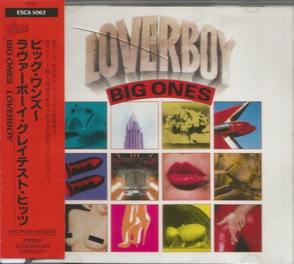 CD LOVERBOY BIG ONES ESCA5062 Epic 2020 Япония Рок Б/у