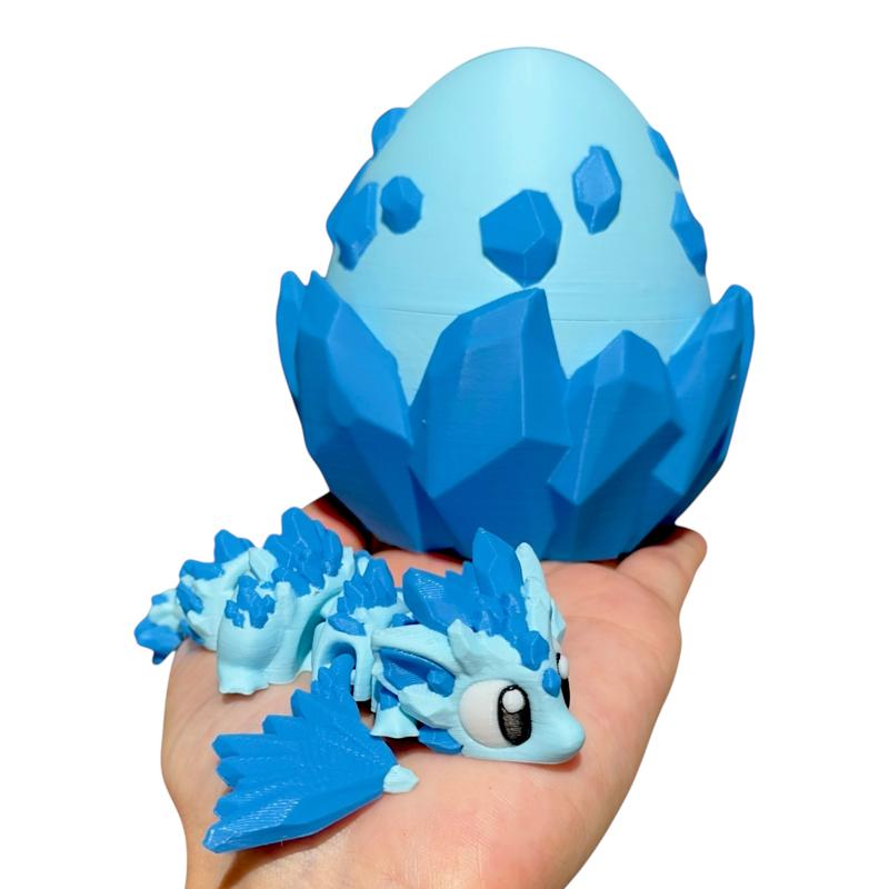 Mini Baby Animals - Cute 3D Printed Articulated Toy Figures - Collectible Figurines Decor