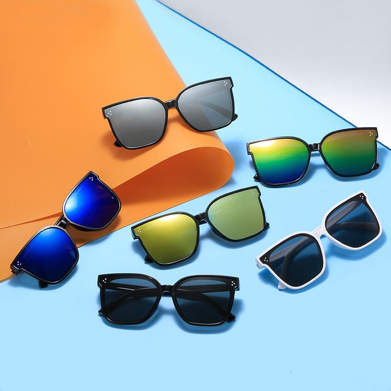 New Children's Three-point Sunglasses Trendy Boys and Girls UV-proof Glasses Summer Sunshade Photo Fashion Sunglasses