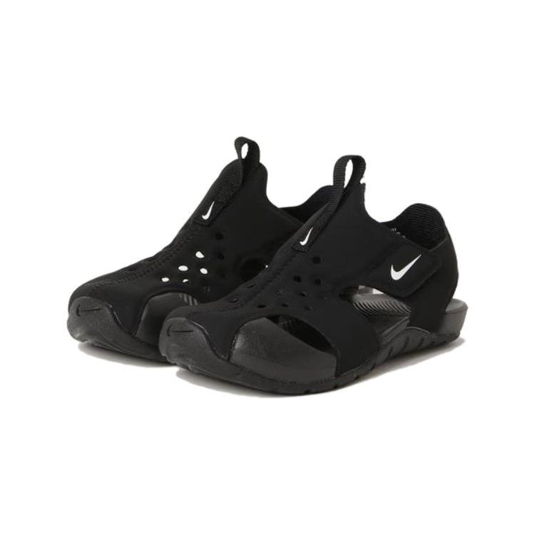 Nike Сандалии Sunray Protect 2 Нескользящие Устойчивые к истиранию Детские сандалии Черный Цвет Дети Возраст 3-7 Лет 943826-001