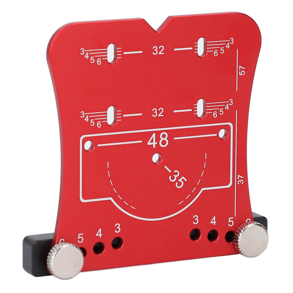 35mm Hinge Hole Opener Aluminum Alloy Quick Positioning Hinge Drilling   Locator and Drill Bit Set