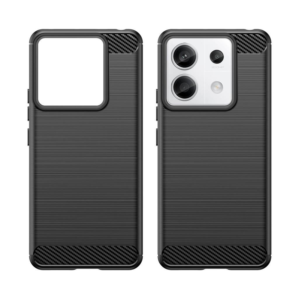 Xiaomi Redmi Note 13 Pro Carbon Fiber Protective Case - Black